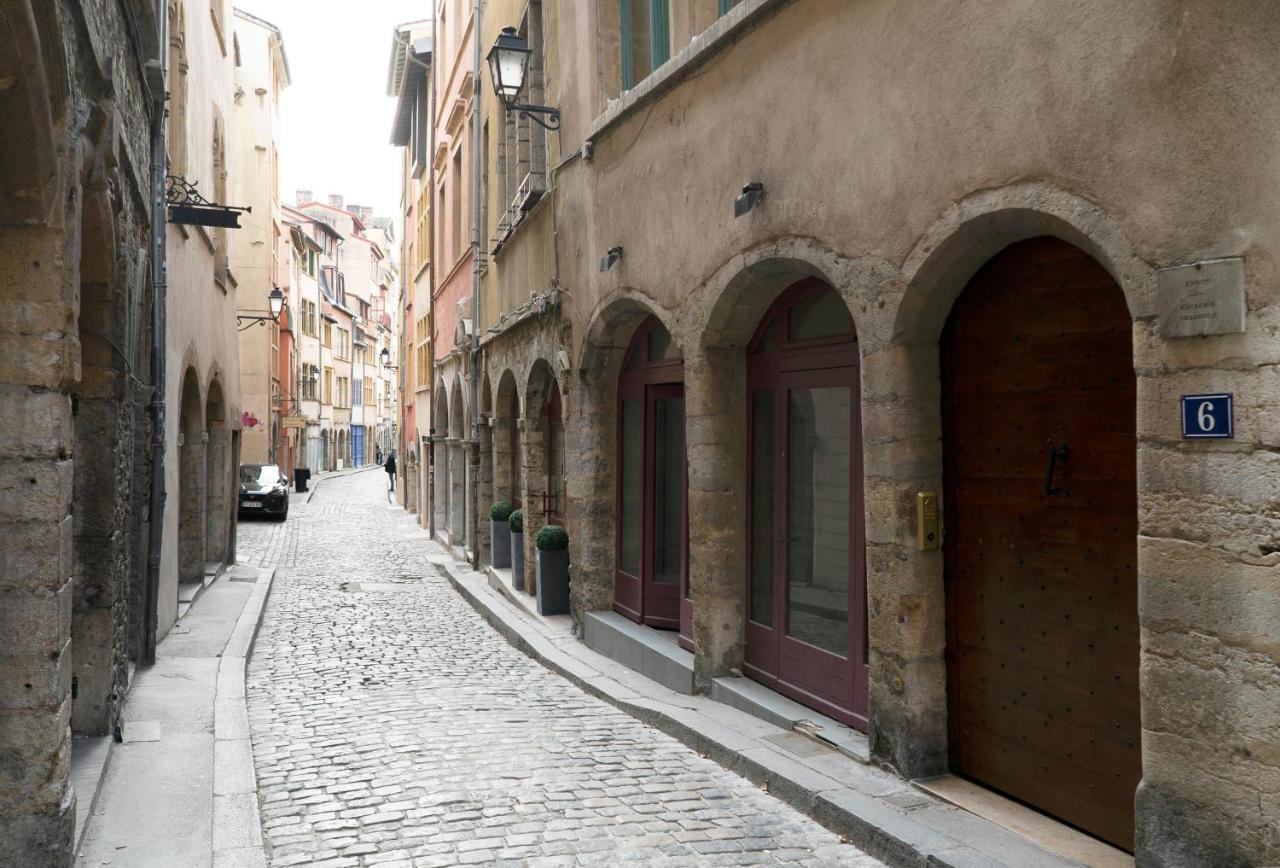 Le Nid Du Lion - Joli T2 Quartier St Georges Au Calme Apartment Lyon Exterior foto