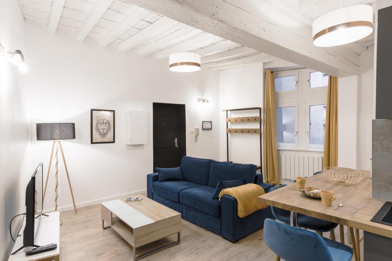 Le Nid Du Lion - Joli T2 Quartier St Georges Au Calme Apartment Lyon Exterior foto